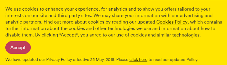 The Food Network UK Cookies Notice